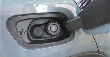Volvo XC40 (2019-2022): How To Open Gas  Fuel Tank Door